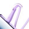 Joyroom S-A40 Colorful Series 3in1 retractable cable USB-A to USB-C / Lightning / microUSB 1m - purple