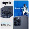 Spigen Optik.tR EZ Fit Camera Protector for iPhone 14 Pro / Pro Max / 15 Pro / Pro Max - Titanium Blue 2 pcs.