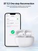 TWS Joyroom Funpods Series JR-FB3 Bluetooth 5.3 wireless headphones - white