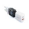 EU Joyroom JR-TCF05 20W USB-A USB-C charger + USB-C cable - white