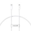 Baseus CB000068 USB-C - USB-C cable 240W PD 8K 60Hz 1m - white