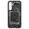 Spigen Ultra Hybrid case for Samsung Galaxy S23 FE - dark gray (Zero One pattern)