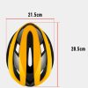 Rockbros 10110004006 bicycle helmet, size M - yellow and black