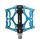 Rockbros JT201012LBL bicycle pedal set - blue