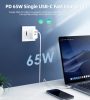 Choetech PD6013 2x USB-C PD 65W GaN wall charger - white