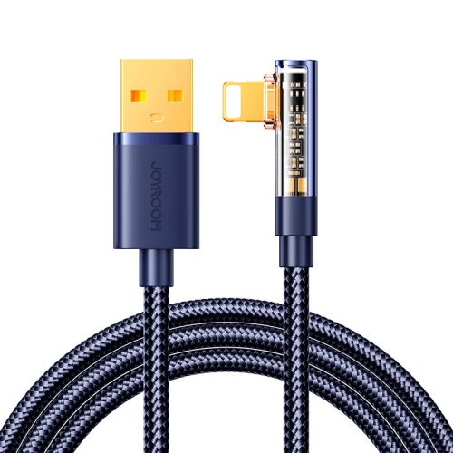 Joyroom S-UL012A6 USB-A angled cable - Ligtning 2.4A 1.2m - blue