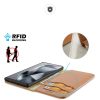 Dux Ducis Hivo case with flap and RFID blocker for Samsung Galaxy S24 Ultra - brown