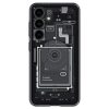 Spigen Ultra Hybrid case for Samsung Galaxy S24 - dark gray (Zero One pattern)