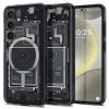 Spigen Ultra Hybrid OneTap Ring Case with MagSafe for Samsung Galaxy S24 - Transparent (Zero One Pattern)