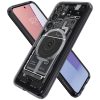 Spigen Ultra Hybrid OneTap Ring Case with MagSafe for Samsung Galaxy S24 - Transparent (Zero One Pattern)