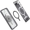 Spigen Ultra Hybrid OneTap Ring Case with MagSafe for Samsung Galaxy S24 - Transparent (Zero One Pattern)