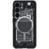 Spigen Ultra Hybrid OneTap Ring Case with MagSafe for Samsung Galaxy S24 - Transparent (Zero One Pattern)