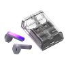 TWS Joyroom JR-TC1 IceLens Series wireless headphones with LED lights - black