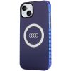 Audi IML Big Logo MagSafe case for iPhone 15 Plus / 14 Plus - blue