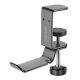 Silver Monkey HM200 headphone holder for desk - black