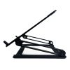 Silver Monkey US-600 stand for laptops up to 17.3'', aluminum - black