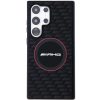 AMG Silicone Carbon Pattern MagSafe case for Samsung Galaxy S24 Ultra - black