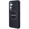 AMG Silicone Carbon Pattern MagSafe case for Samsung Galaxy S24 - black