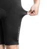 Rockbros RK2002L short bib shorts with L insert - black