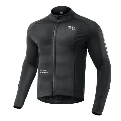 Rockbros cycling jersey 15400002003 long sleeve fall/winter L - black