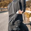 Rockbros 15400002005 long sleeve cycling jersey autumn/winter XXL - black