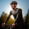 Rockbros cycling jersey 15120009005 long sleeve spring/summer XXL - black