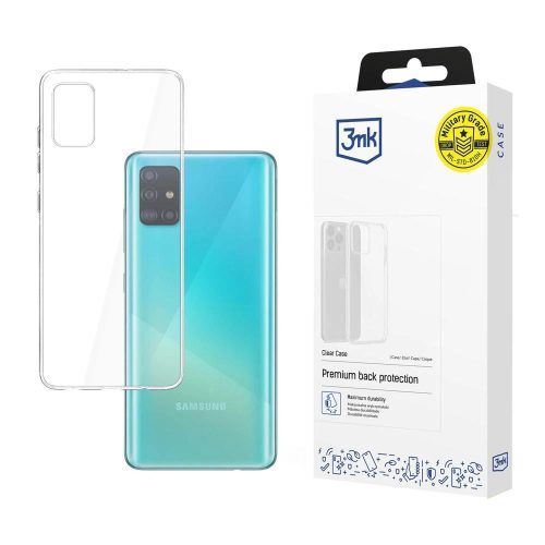 3mk Clear Case for Samsung Galaxy A51 4G - transparent