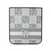 DKNY Checkered Pattern Printed Stripes Case for Samsung Galaxy Z Flip 6 - Beige