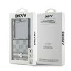 DKNY Checkered Pattern Printed Stripes Case for Samsung Galaxy Z Flip 6 - Beige