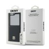 DKNY Repeat Pattern Stack Logo Case for Samsung Galaxy Z Flip6 - Black