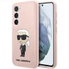 SAMSUNG GALAXY S23 KARL LAGERFELD SZILIKON IKONIK  PINK telefontok