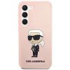 SAMSUNG GALAXY S23 KARL LAGERFELD SZILIKON IKONIK  PINK telefontok