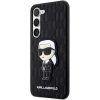 SAMSUNG GALAXY S23 KARL LAGERFELD TOK SAFFIANO MONOGRAM IKONIK FEKETE telefontok