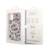 iPhone 11 Guess PC/TPU Flowers IML MagSafe kompatibilis tok rózsaszín (GUHMN61HCFWSP)