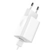 Baseus Charging Quick Charger EU power supply adapter USB Quick Charge 3.0 QC 3.0 white (CCALL-BX02)