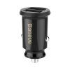 Baseus Grain Car Charger mini car charger 2x USB 3.1A black (CCALL-ML01)