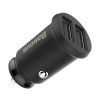 Baseus Grain Car Charger mini car charger 2x USB 3.1A black (CCALL-ML01)