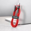 Baseus Cafule Cable durable nylon cable USB / USB-C QC3.0 3A 0.5M red (CATKLF-A09)