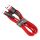 Baseus Cafule Cable durable nylon cable USB / Lightning QC3.0 2.4A 1M red (CALKLF-B09)