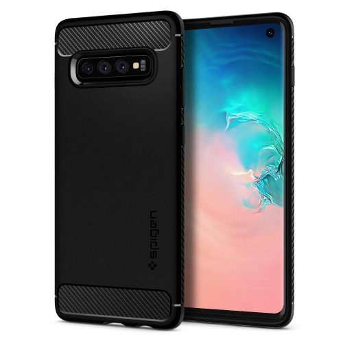 Spigen RUGGED ARMOR GALAXY S10 MATTE BLACK