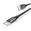 Baseus Yiven fabric braided cable USB / Lightning 1.8M black (CALYW-A01)