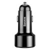 Baseus Magic Series PPS - car charger Quick Charge 4.0+ / QC3.0 45W 6A black (CCMLC20C-01)