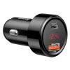 Baseus Magic Series PPS - car charger Quick Charge 4.0+ / QC3.0 45W 6A black (CCMLC20C-01)