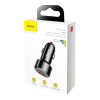 Baseus Magic Series PPS - car charger Quick Charge 4.0+ / QC3.0 45W 6A black (CCMLC20C-01)