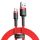 Baseus Cafule Cable durable nylon cable USB / USB-C QC3.0 2A 3M red (CATKLF-U09)