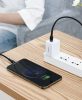 Baseus Cafule Cable durable nylon cable USB Type C PD / Lightning 18W QC3.0 1m black-gray (CATLKLF-G1)