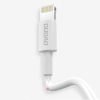 Dudao cable USB / Lightning 3A 1m white (L1L white)