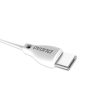 Dudao cable USB Type C 2.1A 1m white (L4T 1m white)