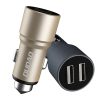 Dudao car charger 2x USB 3.1A gray (R5 gray)