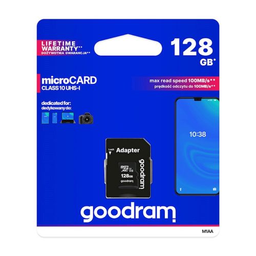 Goodram Microcard 128 GB micro SD XC XC UHS-I Class